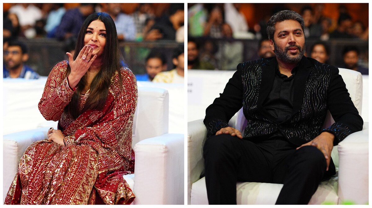PS-2: I am 100% Aishwarya Rai fan, says Jayam Ravi at Ponniyin Selvan's ...
