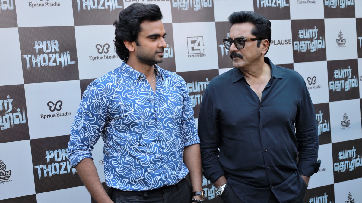 Por Thozhil: Sarath Kumar, Ashok Selvan and others upbeat about the forthcoming crime drama