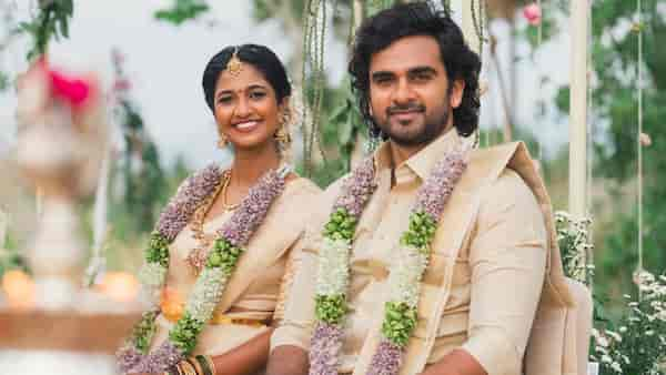 Ashok Selvan gets hitched to Keerthi Pandian; netizens go gaga over the adorable couple's pics