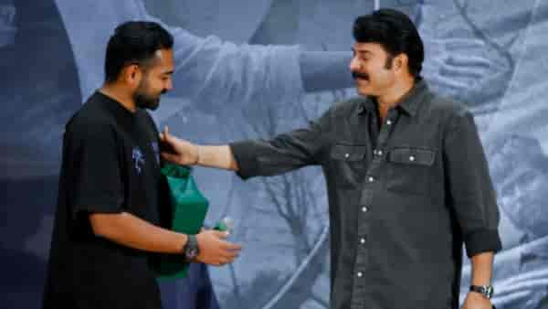 Asif Ali and Mammootty