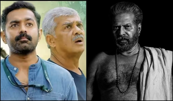 Asif Ali and Vijayaraghavan in Kishkindha Kaandam, Mammootty in Bramayugam