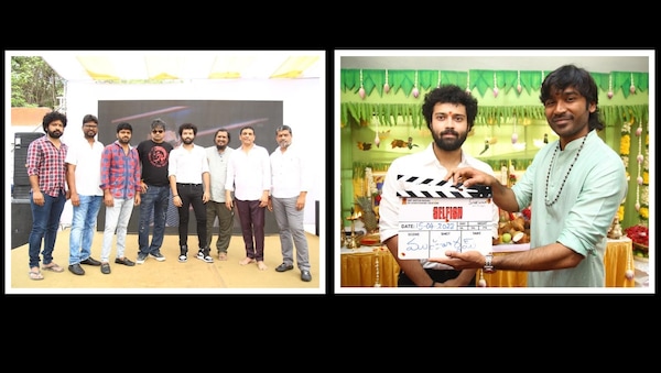 Ashish's second film Selfish formally launched in the presence of Dhanush, Harish Shankar, Anil Ravipudi