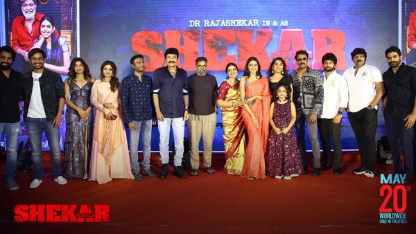At the pre-release event of Shekar
