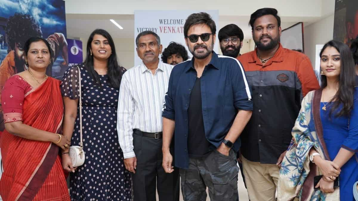 Venkatesh unveils the teaser of the rural action drama Ranasthali