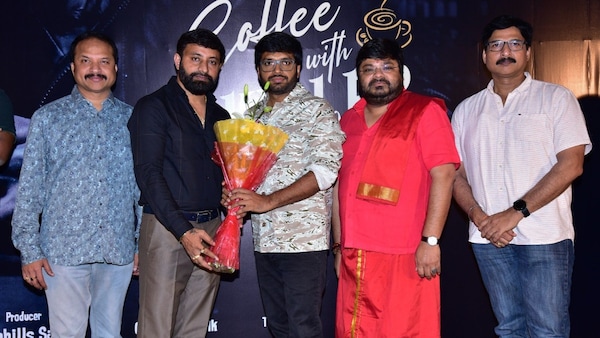 Composer RP Patnaik returns as a director with Coffee With a Killer, Anil Ravipudi launches trailer