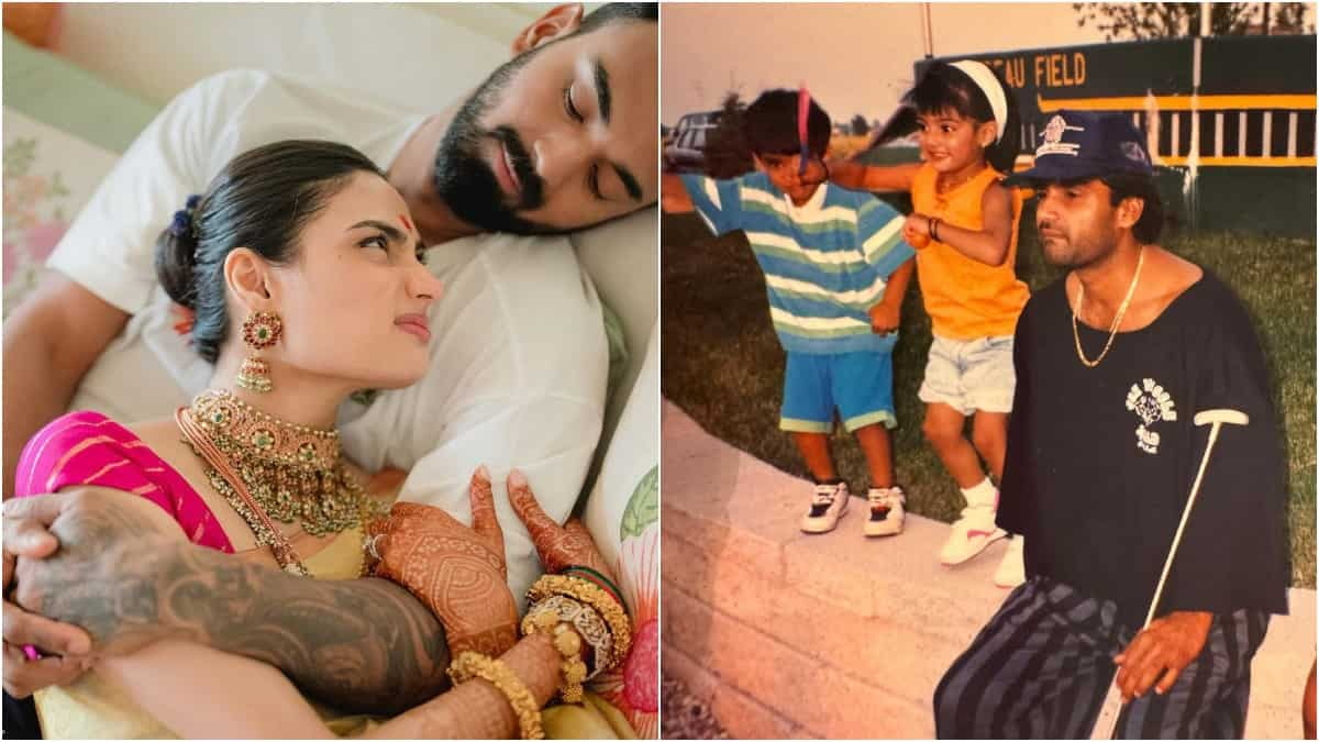 KL Rahul drops UNSEEN goofy pics to wish his 'craziee birthday baby' Athiya Shetty; Suniel Shetty calls her his 'all time favourite human'