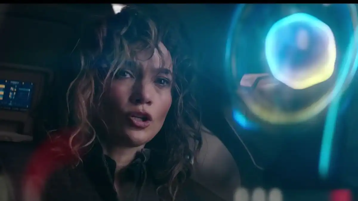 Atlas movie review: Jennifer Lopez bonding with AI tech to take down AI tech is quite lame