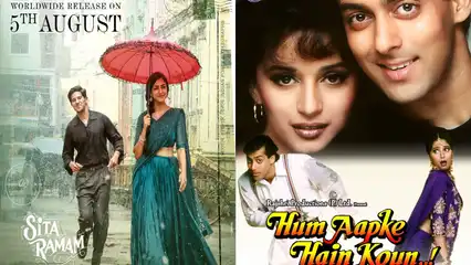Sita Ramam, Darlings, Hum Aapke Hain Kaun & more: Indian movies celebrating their anniversaries today