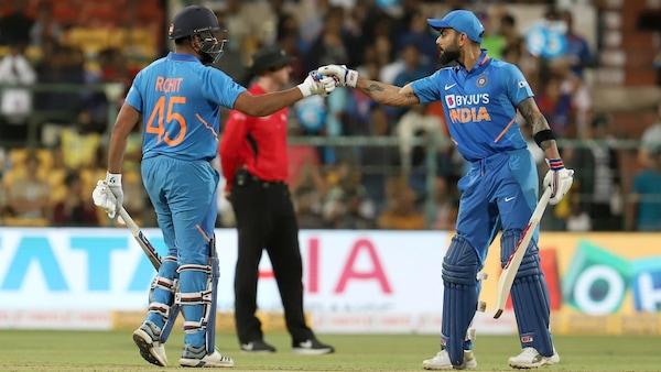 WATCH: Virat-Rohit unleash big shots in practice before AUS vs IND, 1st ODI