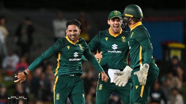 Maharaj picked up five wickets in the first ODI. Image - icc-cricket.com