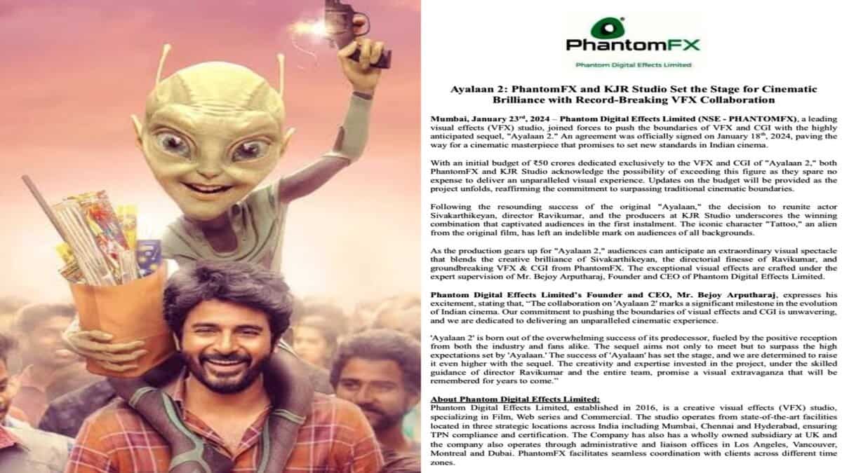 Ayalaan 2 is on your way! Makers of Sivakarthikeyan’s sci-fi comedy ...