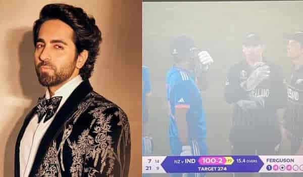 Ayushmann Khurrana's posts ‘desi North Indian hack' for the fog delay during India- New Zealand World Cup; has the fans in total splits!