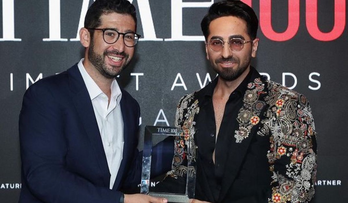 Ayushmann Khurrana recites 'Bhagwad Gita' while receiving the prestigious Time 100 Impact Awards, his second time in three years!