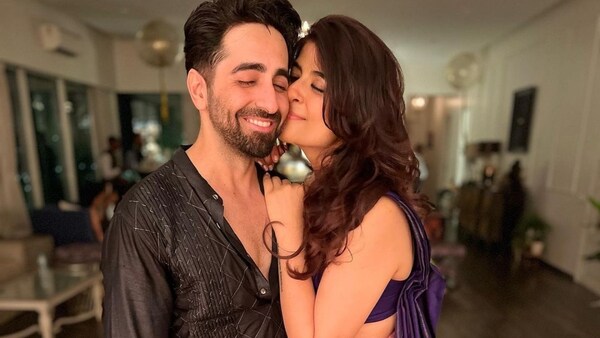 Ayushmann Khurrana wishes wife Tahira on her birthday by sharing drop-dead gorgeous pool photos; fans have gone gaga