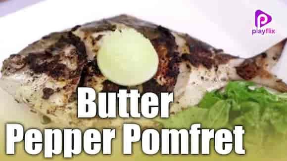 Butter Pepper Pomfret