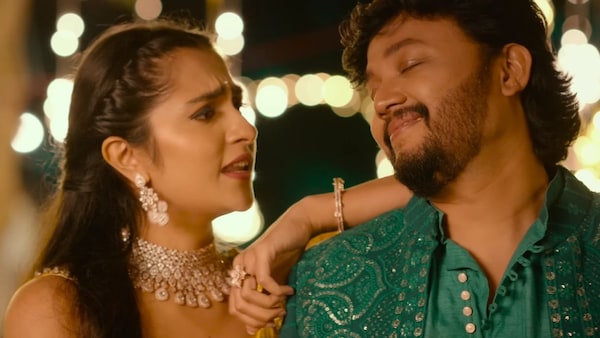 Rukmini Vasanth and Ganesh's chemistry in the song is all the rage on social media