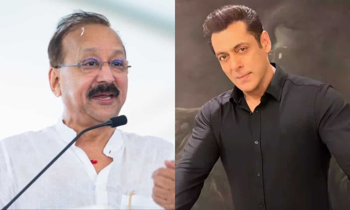 Salman Khan attends Baba Siddique's last rites, mobbed despite heavy security | Watch