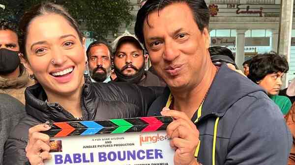 Babli Bouncer: Tamannaah Bhatia wraps up first schedule of film, helmed by Madhur Bhandarkar on Women's Day