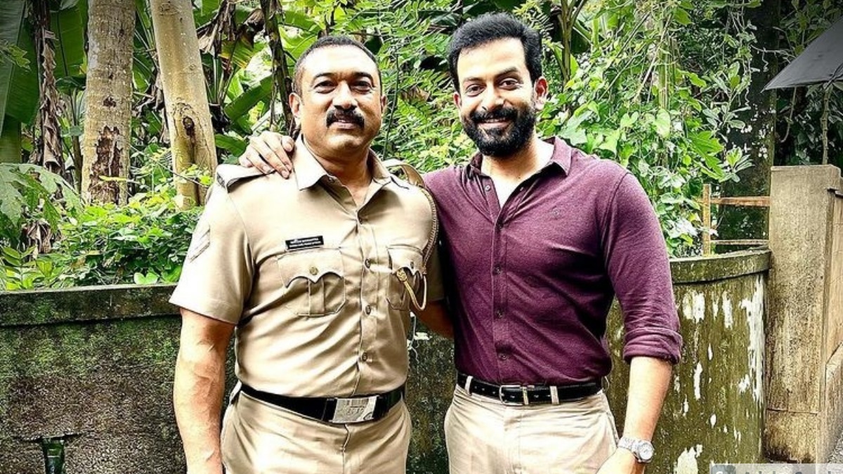 Baburaj plays a cop in Prithviraj and Nayanthara starrer Gold