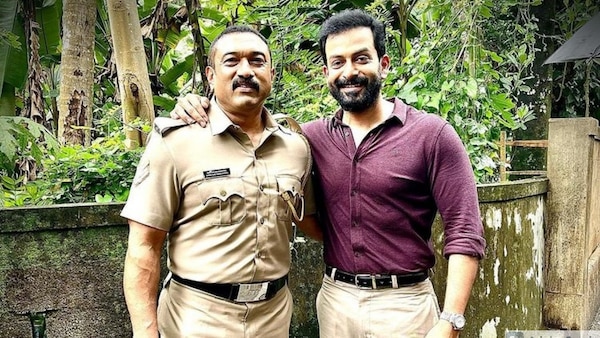 Baburaj plays a cop in Prithviraj and Nayanthara-starrer Gold