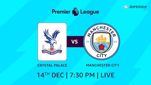 Crystal Palace vs Manchester City