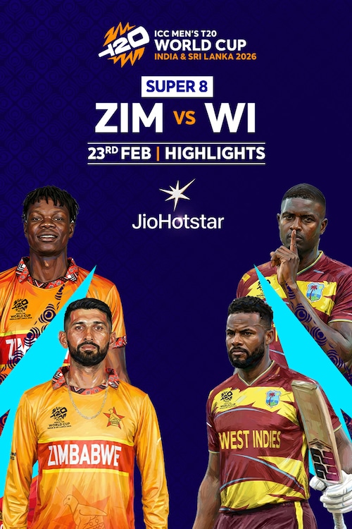 Zimbabwe vs West Indies: Super 8, Highlights
