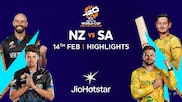 New Zealand vs South Africa: Highlights