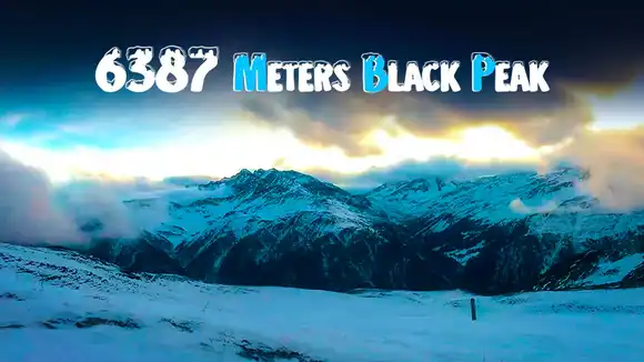6387 Meters Black Peak