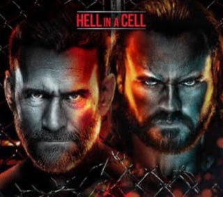 Punk and McIntyre in Hell in a Cell