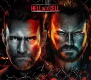 Punk and McIntyre in Hell in a Cell