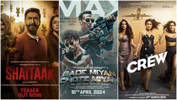 Bade Miyan Chote Miyan advance booking: Akshay Kumar-Tiger Shroff starrer beats Shaitaan and Crew to take the third position