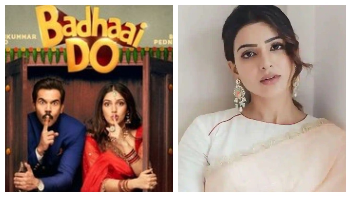 Badhaai Do: Samantha Ruth Prabhu absolutely loved performances of Rajkummar Rao, Bhumi Pednekar in the film