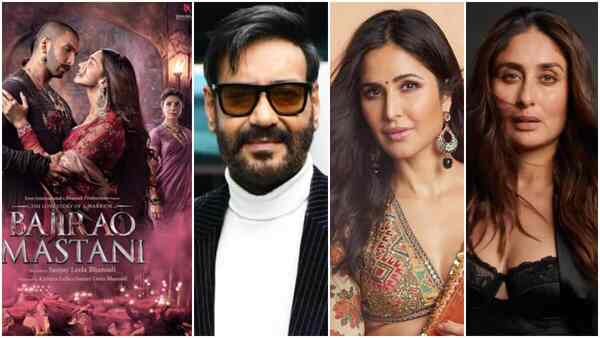 Bajirao Mastani turns 8! Did you know Ajay-Katrina-Kareena were the first choices for the Ranveer-Deepika-Priyanka starrer?