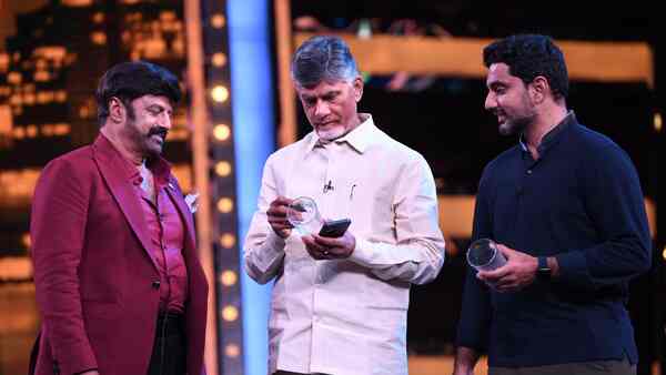 Balakrishna, Chandrababu Naidu and Nara Lokesh