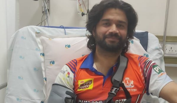 Exclusive: Actor Balraj Syal fractures his right shoulder at the CCL match