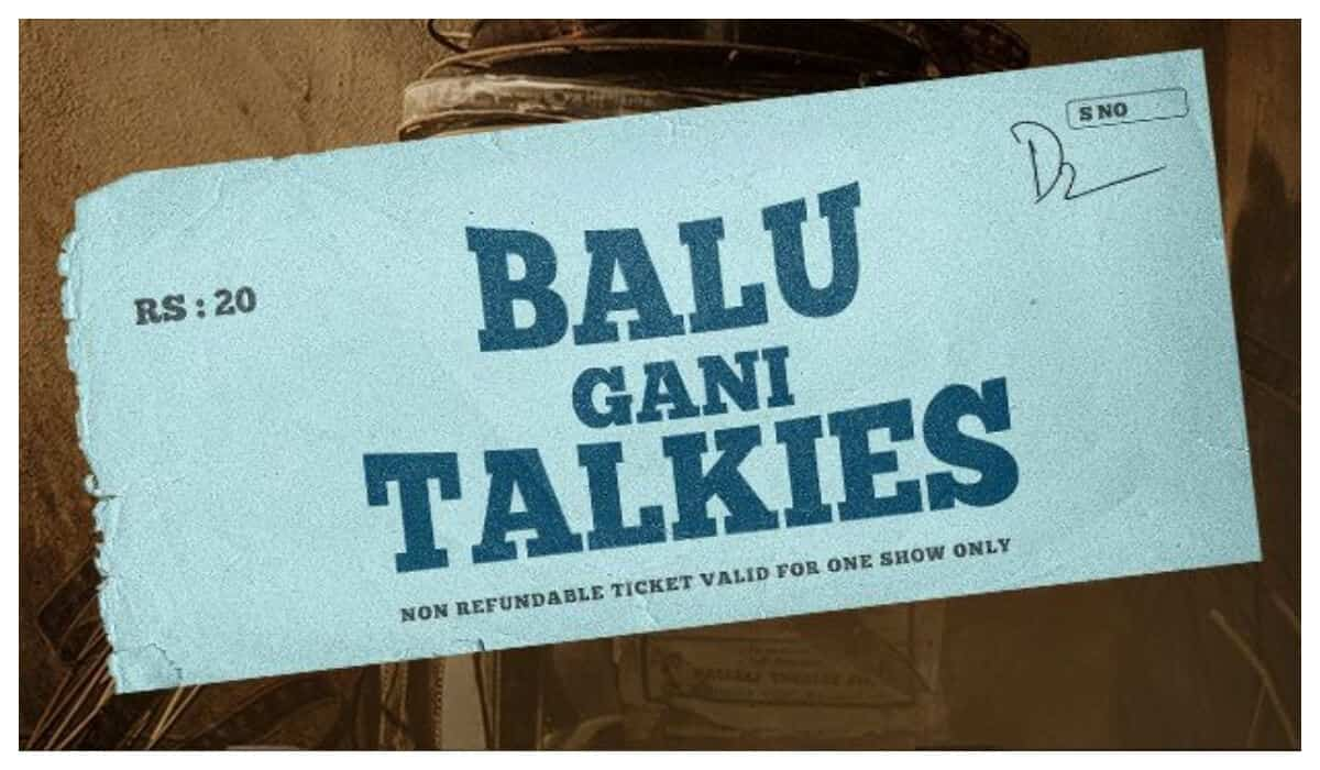 Balu Gani Talkies OTT release date: When, where to watch the Raghu Kunche village drama