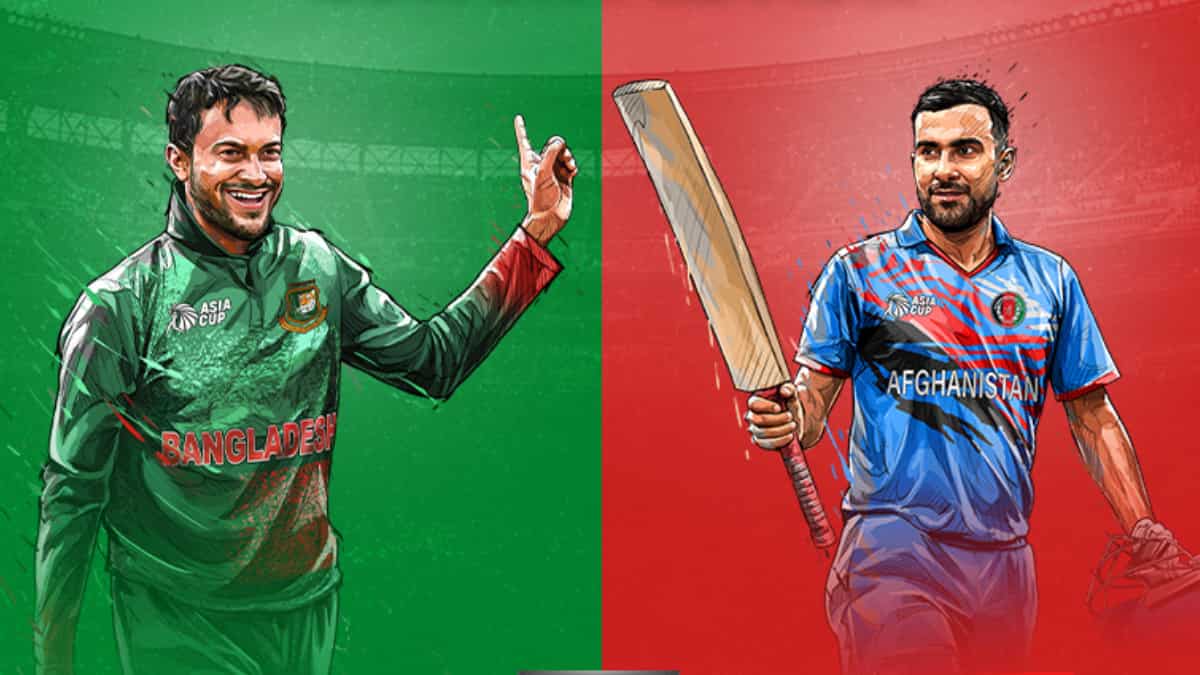 LIVE Updates BAN vs AFG, Asia Cup 2023 Afghanistan innings comes to an end, 89-