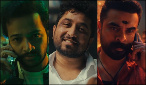 Basil Joseph, Vineeth Sreenivasan, Tovino Thomas in Athiradi