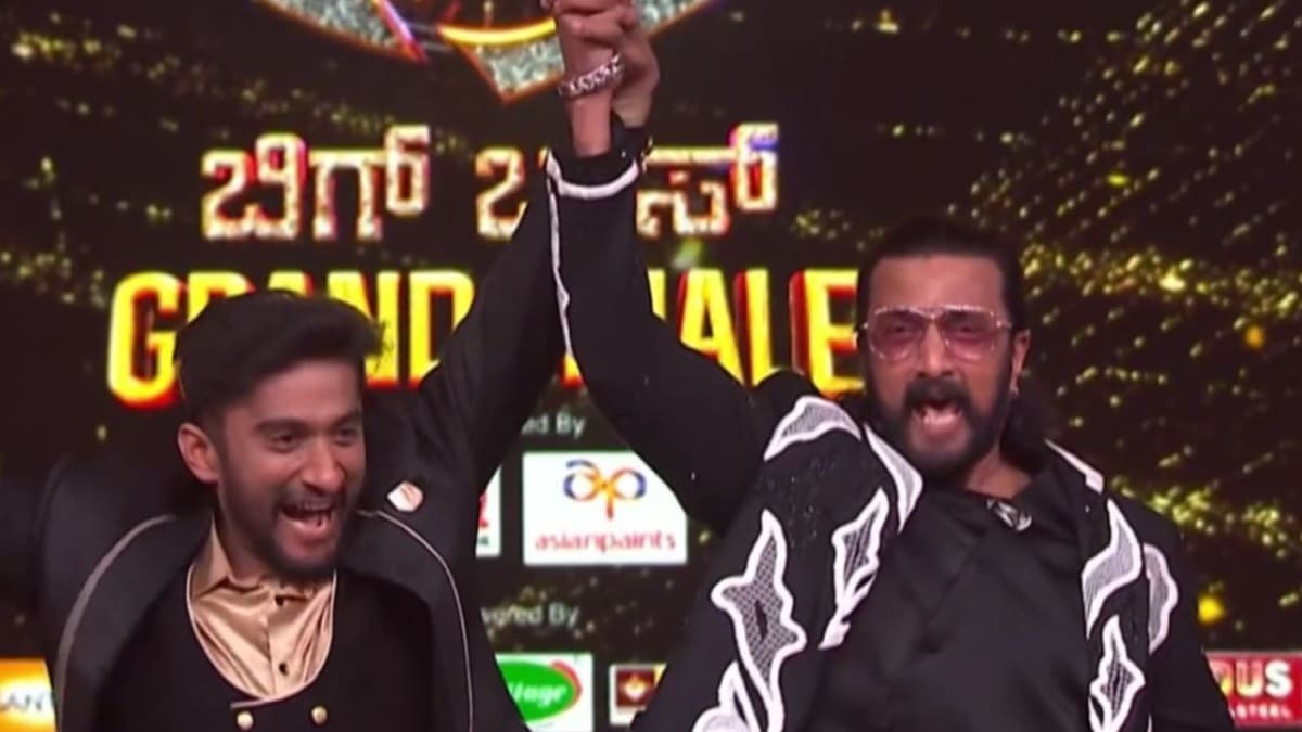 Bigg Boss Kannada 12: Gilli Nata declared winner; Rakshita runner-up