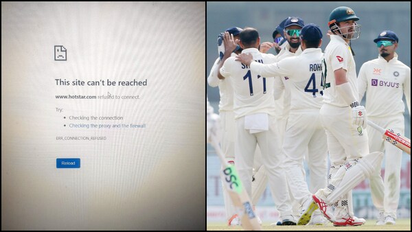 IND vs AUS: Cricket fans enraged as live coverage on Disney+ Hotstar crashes