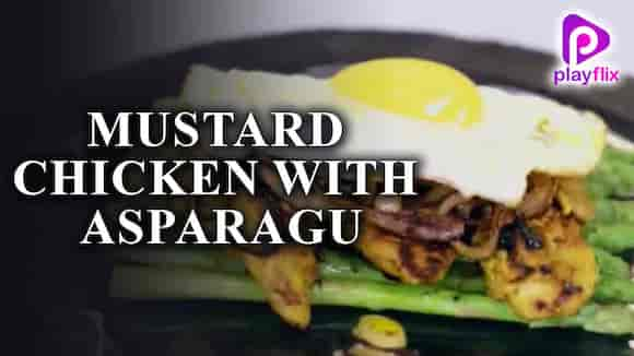 Mustard Chicken With Asparagu