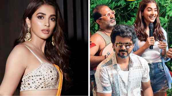 Pooja Hegde wraps up her portions for Vijay's Beast; says she had a blast working in the film