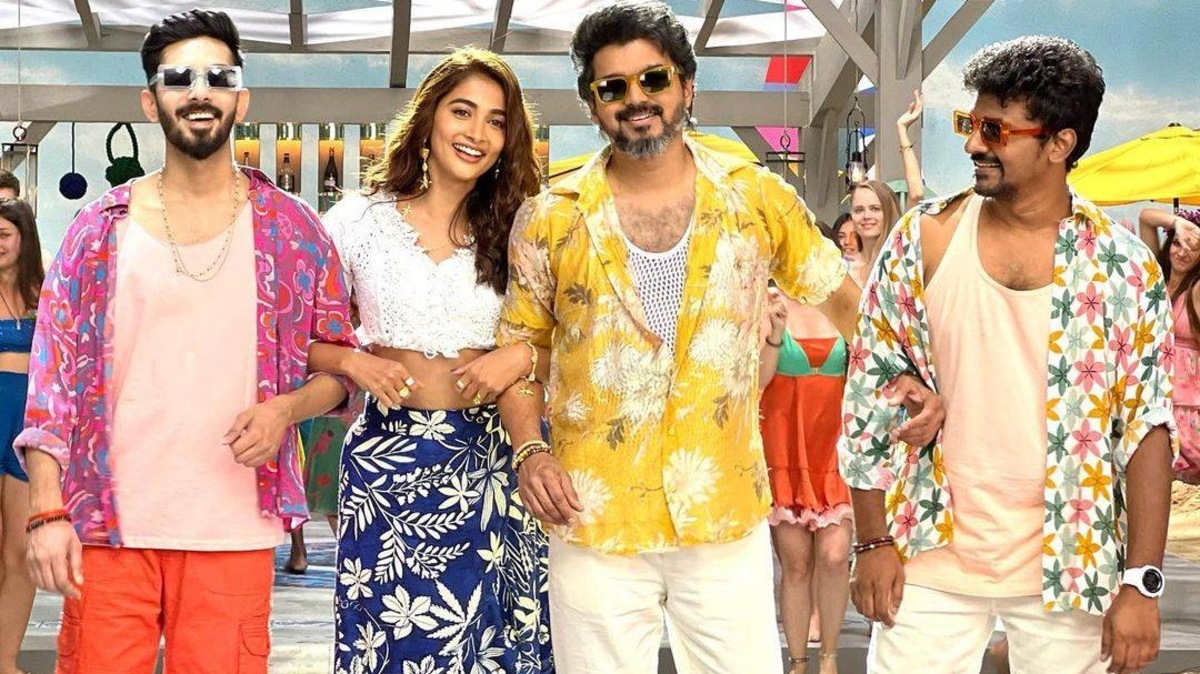 Unseen working still from Jolly O Gymkhana song from Beast leaves fans of Vijay, Pooja Hegde ecstatic