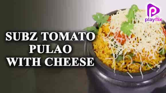 Subz Tomato Pulao With Cheese 25