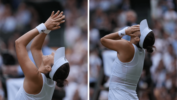 Belinda Bencic reaches her first Wimbledon semis.
