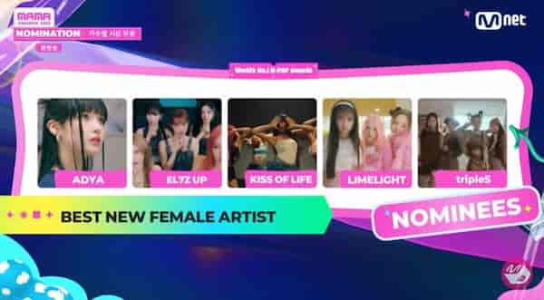 Best New Female Artist