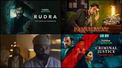 Best of 2022: Rudra, Panchayat 2, Aashram 3 - Most watched Indian web series on Netflix, Prime Video, Disney+ Hotstar, SonyLIV