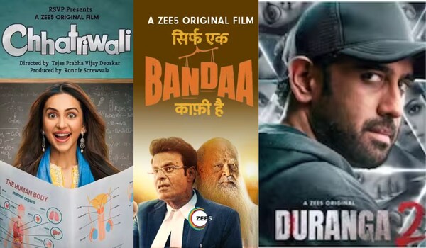Best of 2023 - From Sirf Ek Banda Kaafi Hai to Chhatriwali, Duranga S2 and Aam Aadmi Family, here are 10 series and films to watch on ZEE5