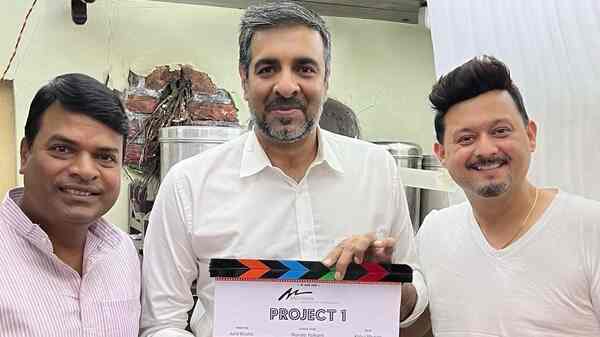 The first film of Swwapnil Joshi's OTT platform goes on floors; see pics