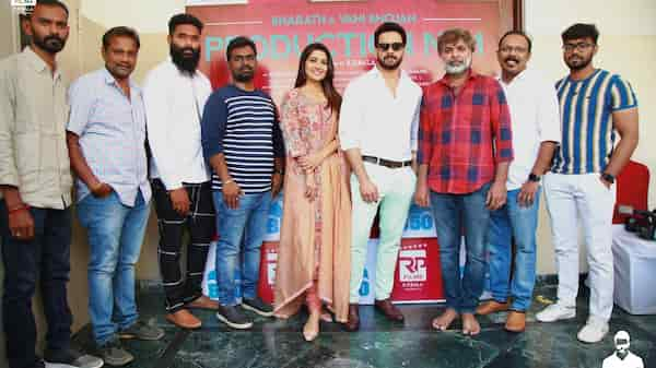 Bharath's 50th film goes on floors; joins hands with Vani Bhojan again for the thriller flick